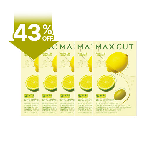 打造黃金自信 ｜ MAXCUT佛手柑橙萃檸檬橄欖油*5盒