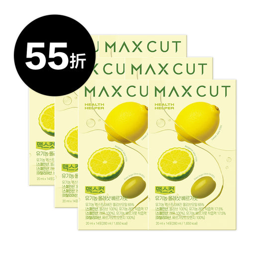 91 X MaxCut 佛手柑橙萃檸檬橄欖油14入*6盒
