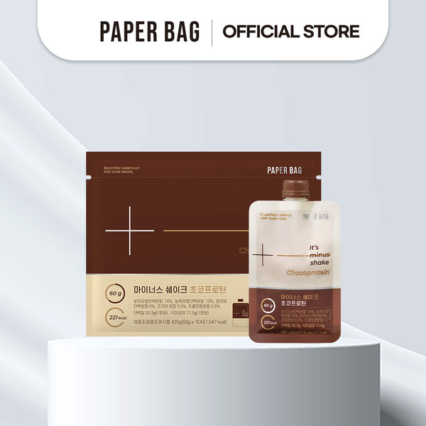 PaperBag 巧克力蛋白代餐奶昔